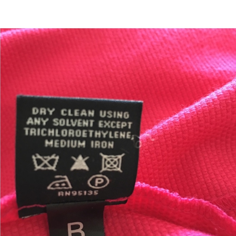 Lafayette 148 Cropped Ankle Red Pants Size 18 - Picture 8 of 9